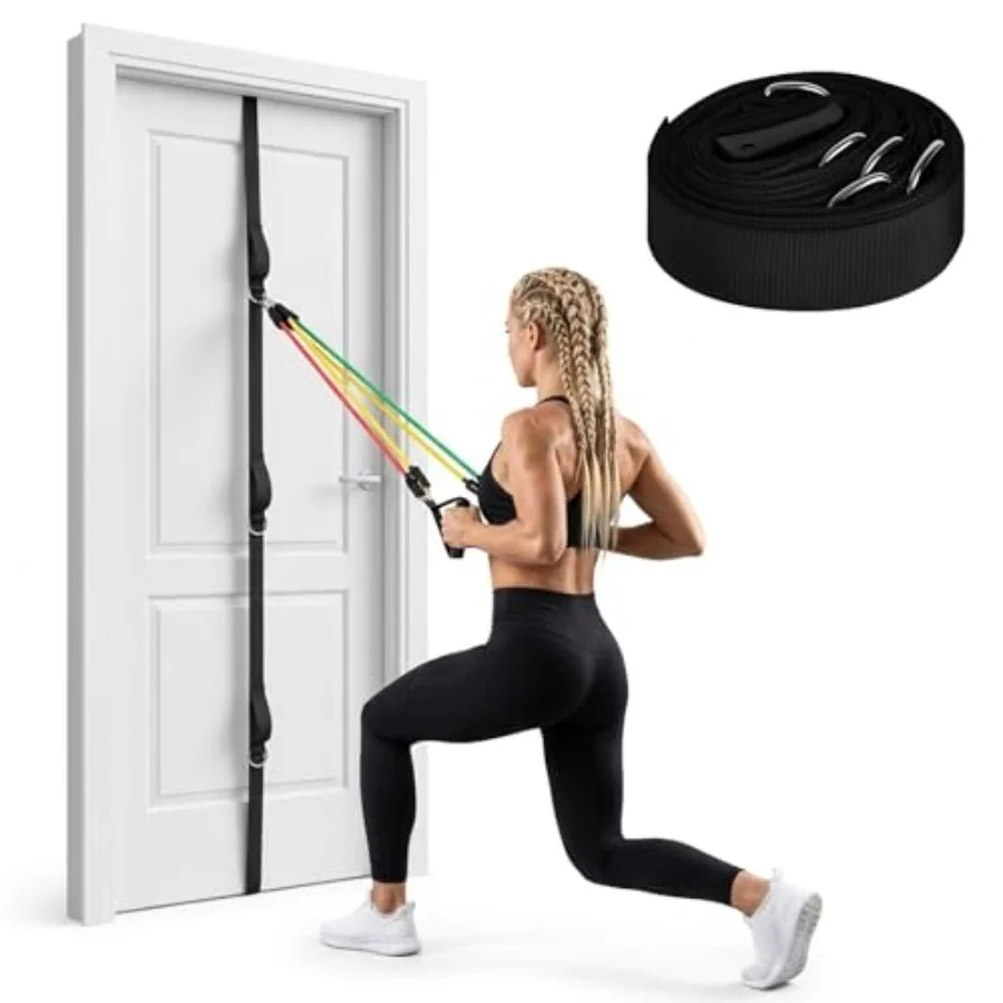 

Door Anchor Strap for Resistance Bands, Multi Point Anchor Gym Attachment, Resistance Band Door Anchor, Door Resistance Bands f