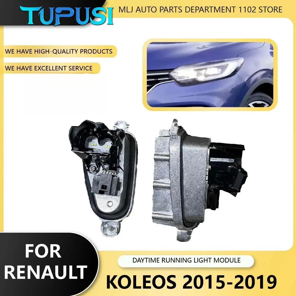 

New LED DRL Board Daytime Running Light Module for Renault KADJAR 2015-2019 Angel Eyes 19623501 19623502