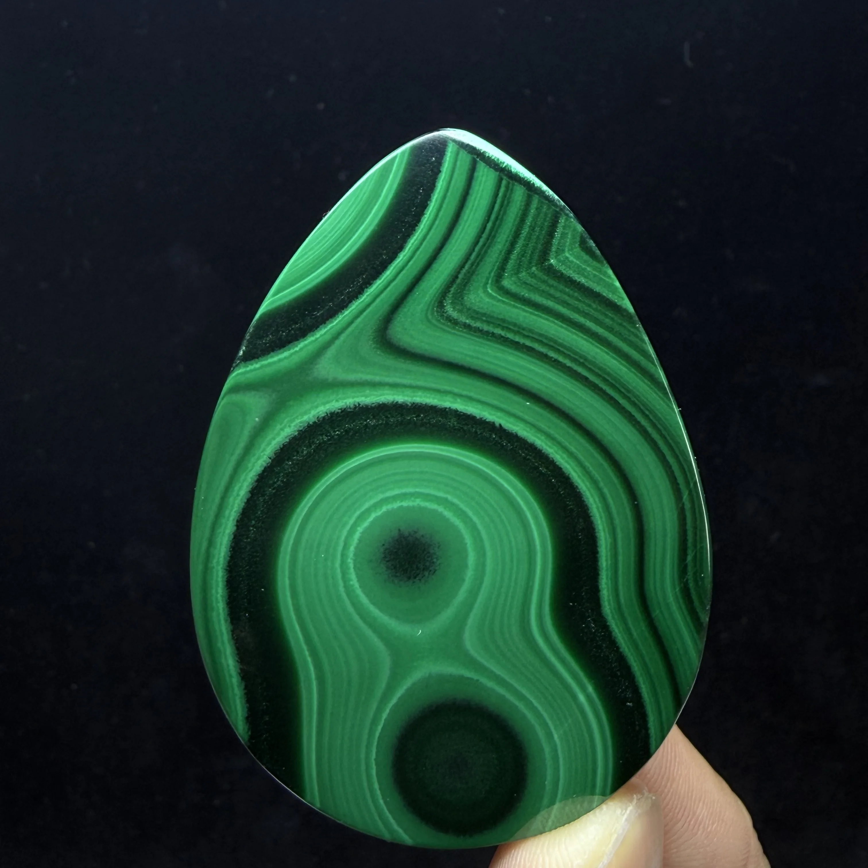 Natural Green Malachite Water droplet Polished Quartz Crystal Stone Mineral Specimen Healing Home Decor Gift A1-1-11