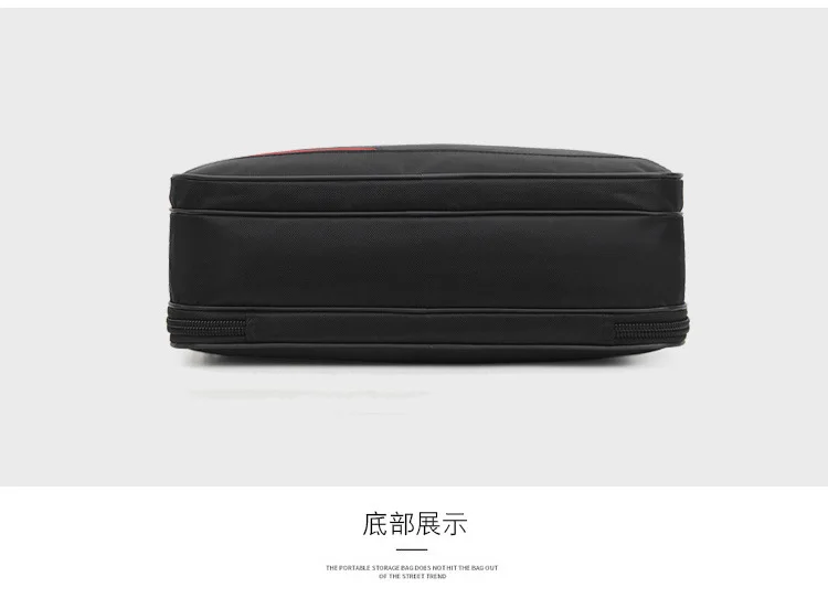 High-capacity Briefcase Business Document Information Storage Bags Weekend Travel Laptop Protection Organize Handbag Accessories