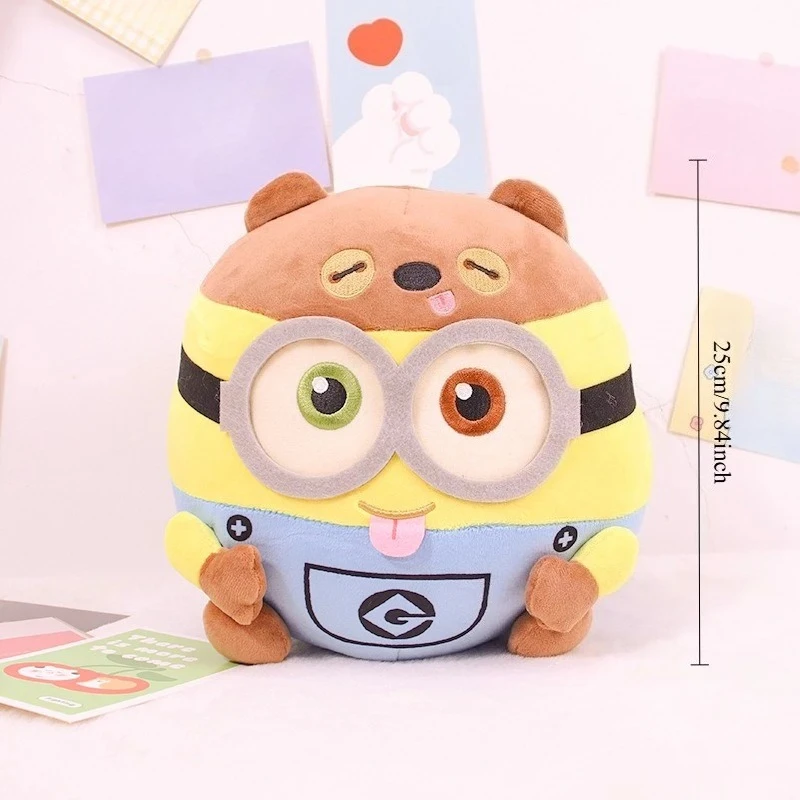 Popular Cartoon Minioned 25cm Cute Toy God Thief Daddy Plush Toy Creative Toys Birthday Gifts for Fans