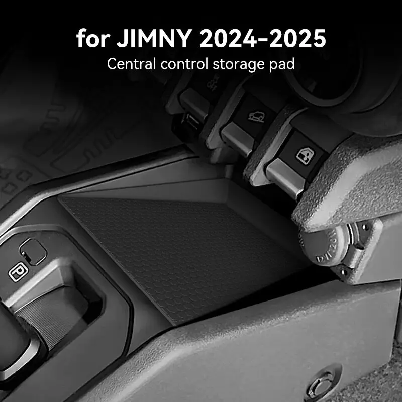 

For 2024-2025 Suzuki Jimny, Central Control Storage Pad and Storage Box, Car Interior Decorative Organizer Tray