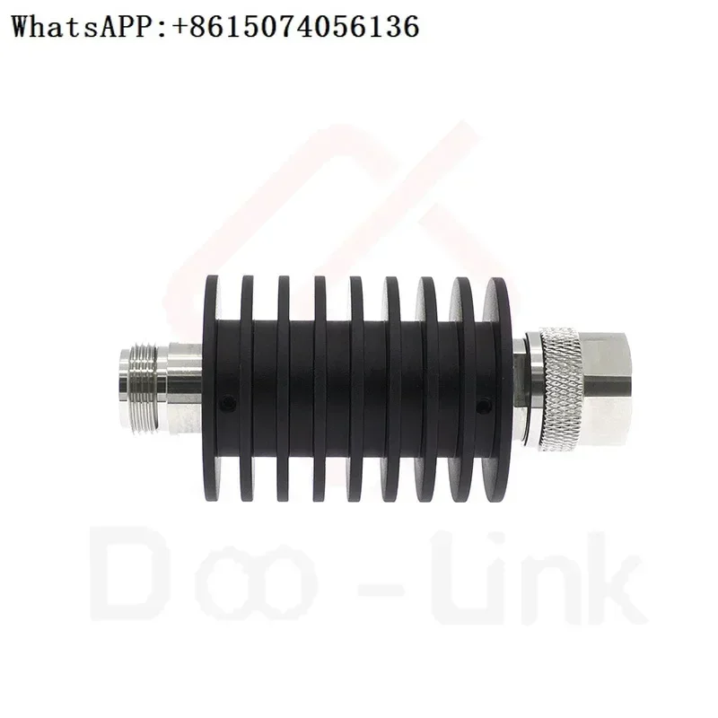 N Coaxial Fixed Attenuator DC-4GHz 20W 1-60dB Bi-directional Male-Female Joint Copper Plating Ternary Alloy