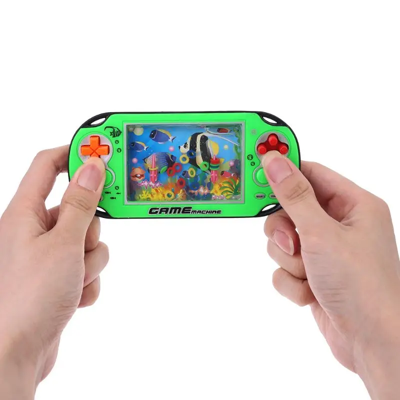 573A เครื่องแหวนน้ำ Nostalgic วัยเด็ก Retro ของเล่นเกมเครื่อง Circling Machine