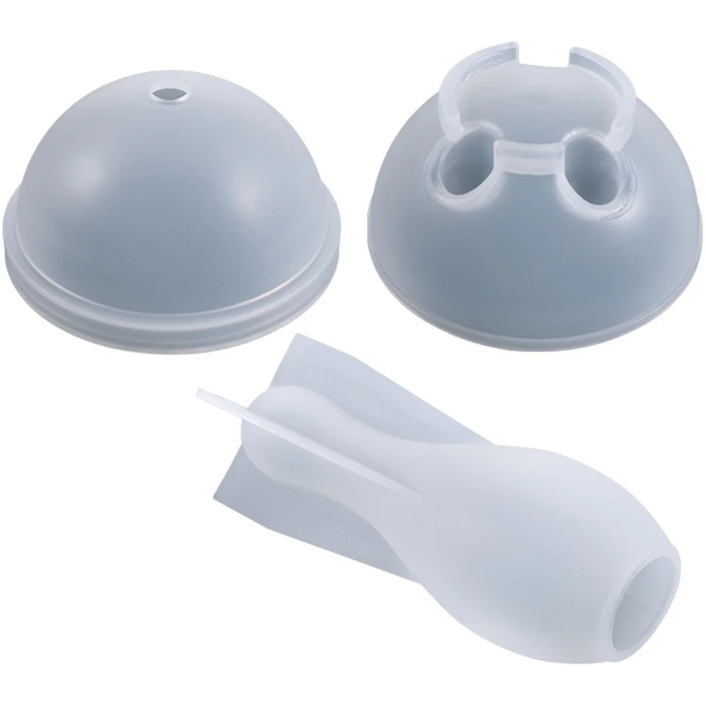 Силиконовая форма для боулинга, кристаллическая эпоксидная смола, поделки, домашний декор, настольная форма для нити, многоразовая антипригарная форма для детей