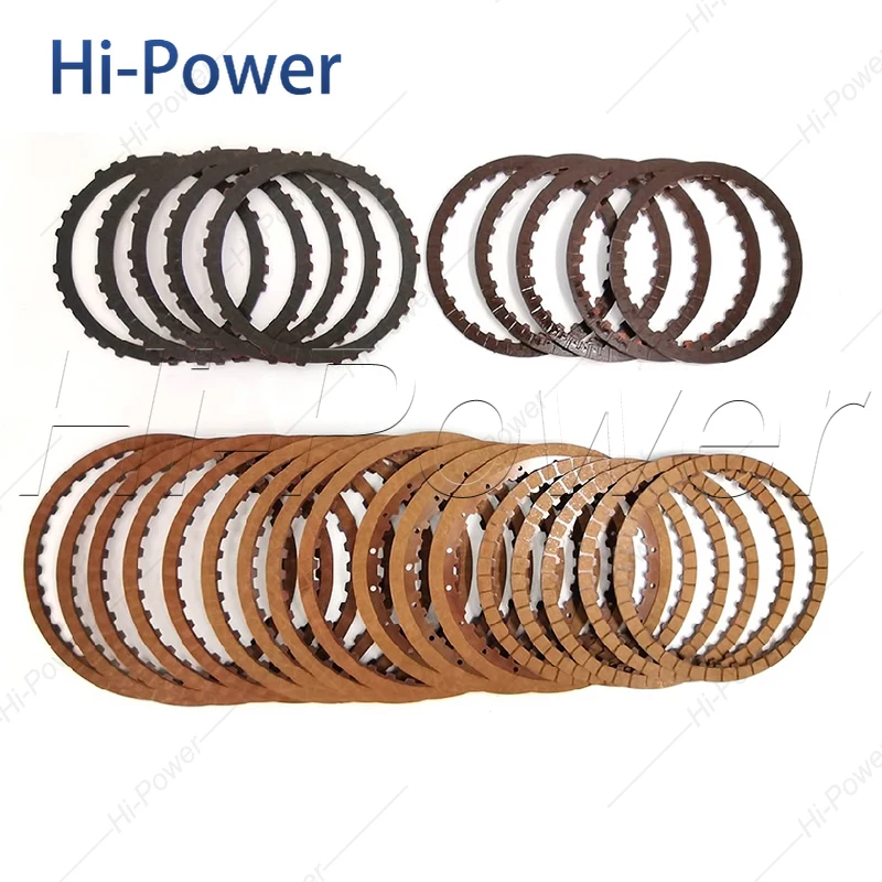 

A6MF1 A6MF2 6F24 Auto Transmission Clutch Friction Plates For Hyundai 4WD JEEP Compass 2010-ON Gearbox Clutch Plate Disc Kit