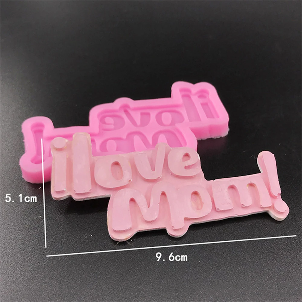 1/2PCS Soft Silicone Mold Family Cake Decoration Dad Mother Gift Fondant Chocolate Kitchen Baking Fudge Tool Resin Art