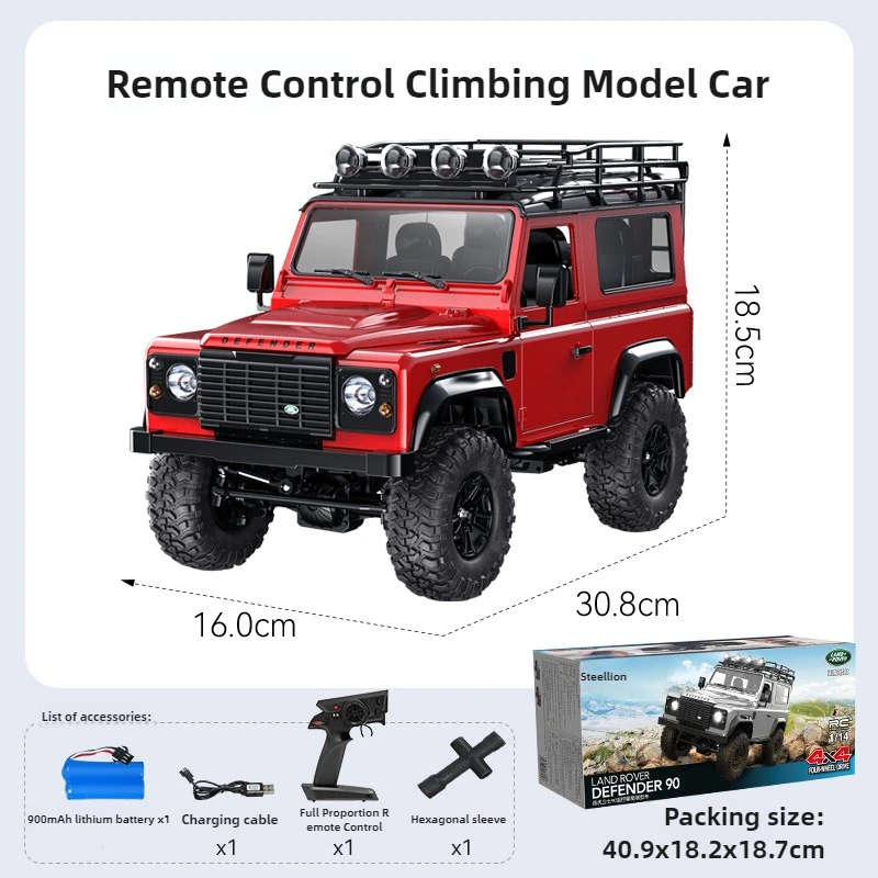 RC سيارة 1/14 4WD عالية السرعة المهنية التحكم عن بعد على الطرق الوعرة مركبة محاكاة الإضاءة تسلق التحكم عن بعد سيارات نموذج