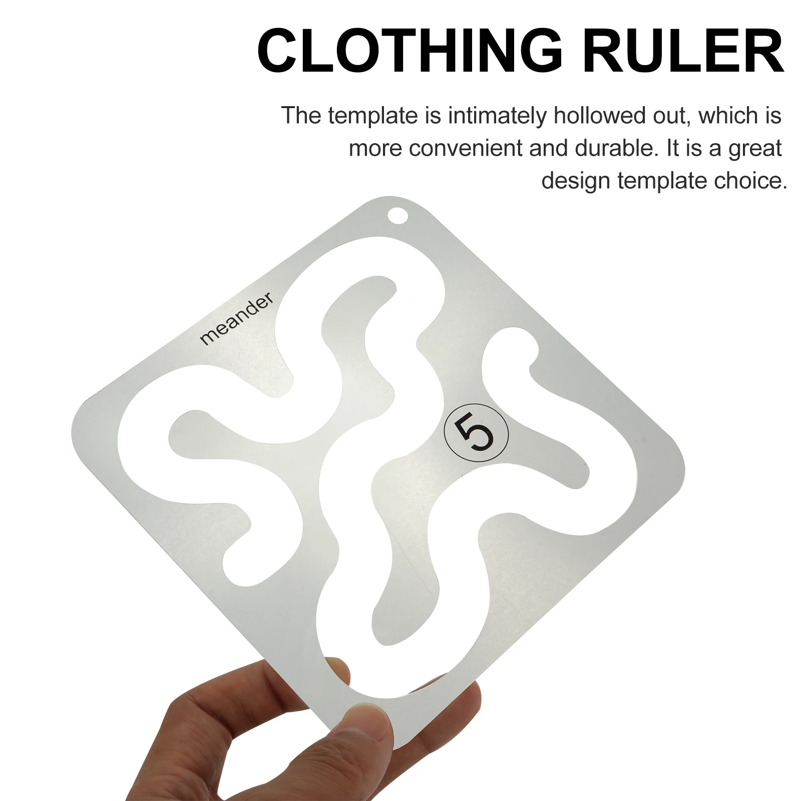 

1Pcs Quilting Transparent Sewing Ruler Hollow Patchwork Template Acrylic Fabric Craft Ruler Efficient Stitch Tool