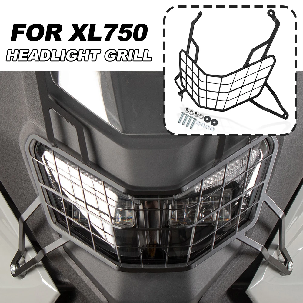 

Для Honda XL750 2025 Transalp XL 750 2026: Комплект защиты фар, решетка-накладка на фары, защитная решетка для лампы