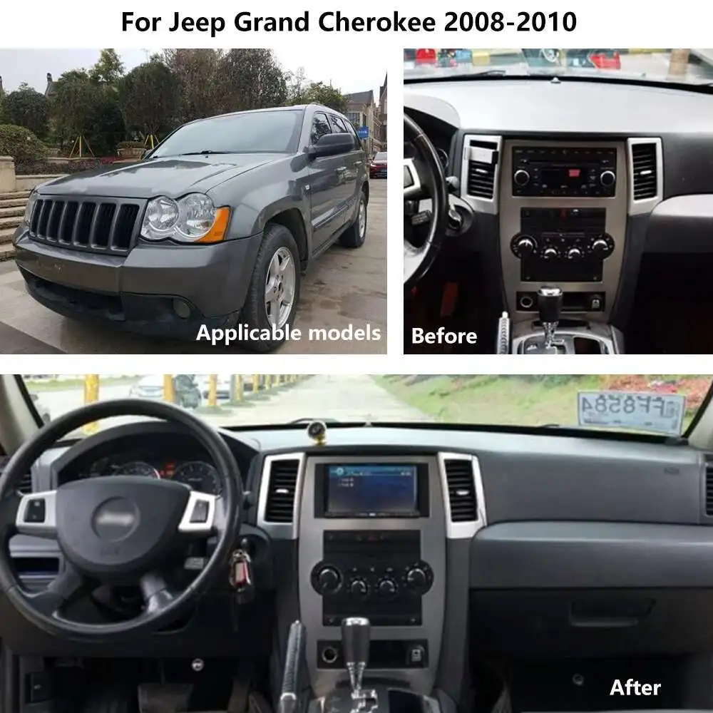 Android 14 Car DVD Player สำหรับ Jeep Grand Cherokee 2008-2010, Liberty, Wrangler, Chrysler และ Dodge: รีวิวและคำแนะนำ
