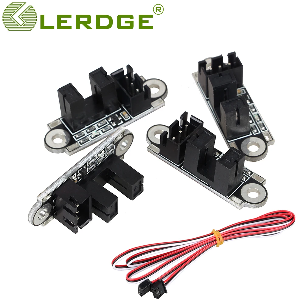 

LERDGE Optical Endstop 3D Printer Parts Optical Switch Sensor Photoelectric Light Control Limit endstop switch Module 1M Cable