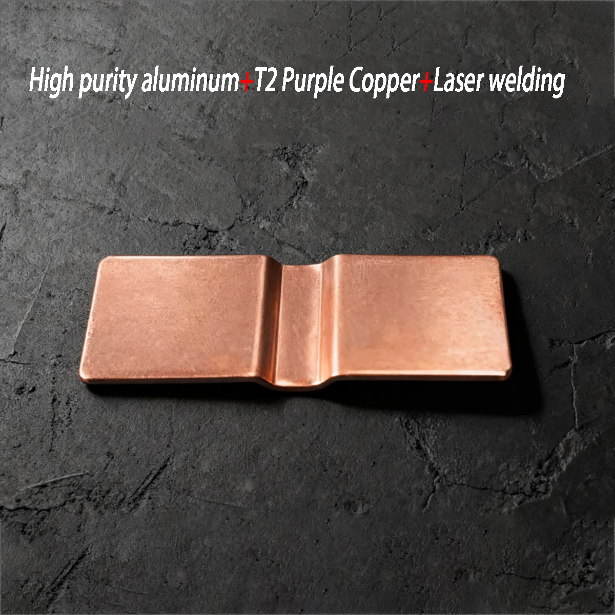 High Current High Power Li-ion Battery Connector - Copper Aluminum Composite Sheet Laser Welded Copper Aluminum Busbar