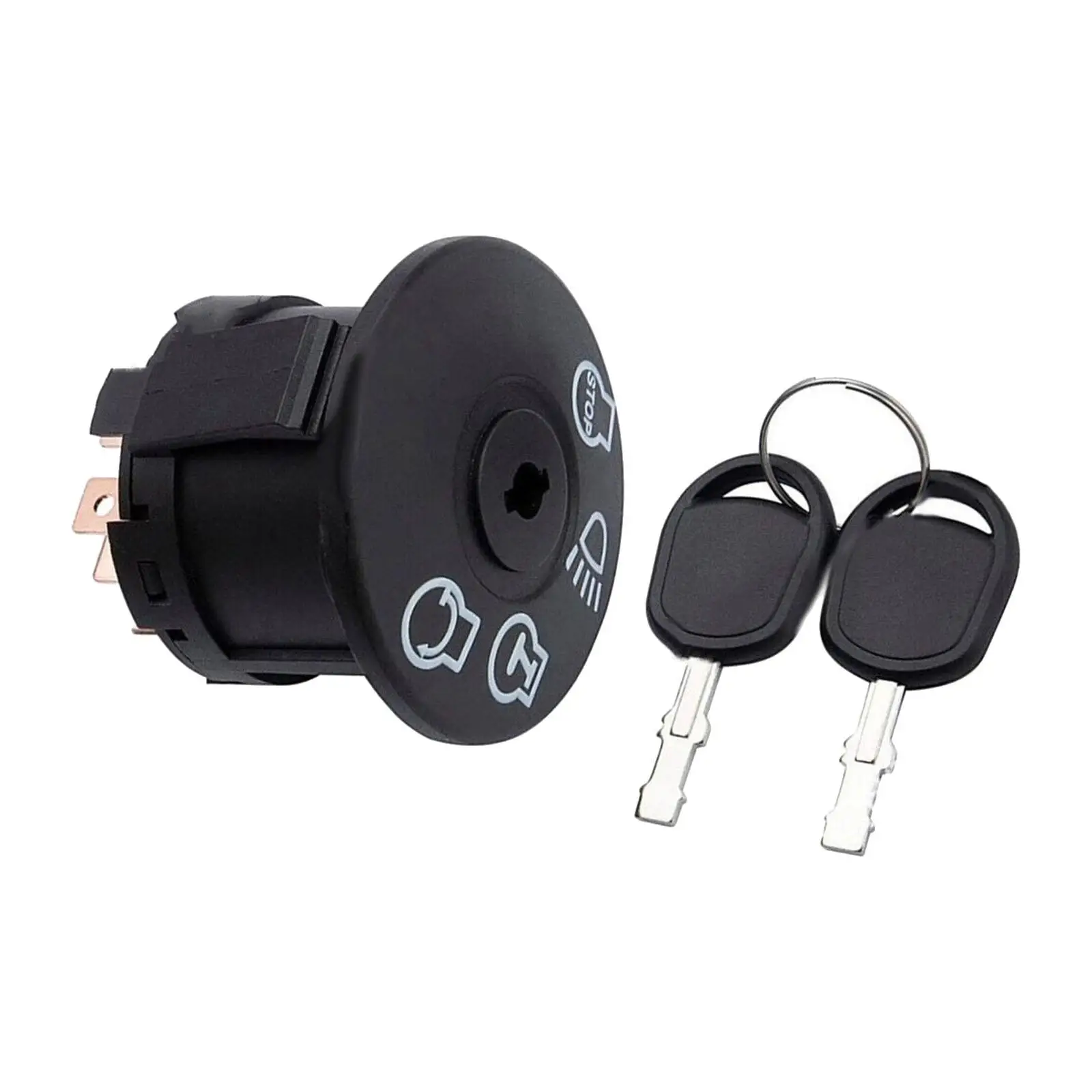 Ignition Key Starter Switch High Performance Courtyard Part Accessory 4 Positions Farm Garden Universal Starter Ignition Switch