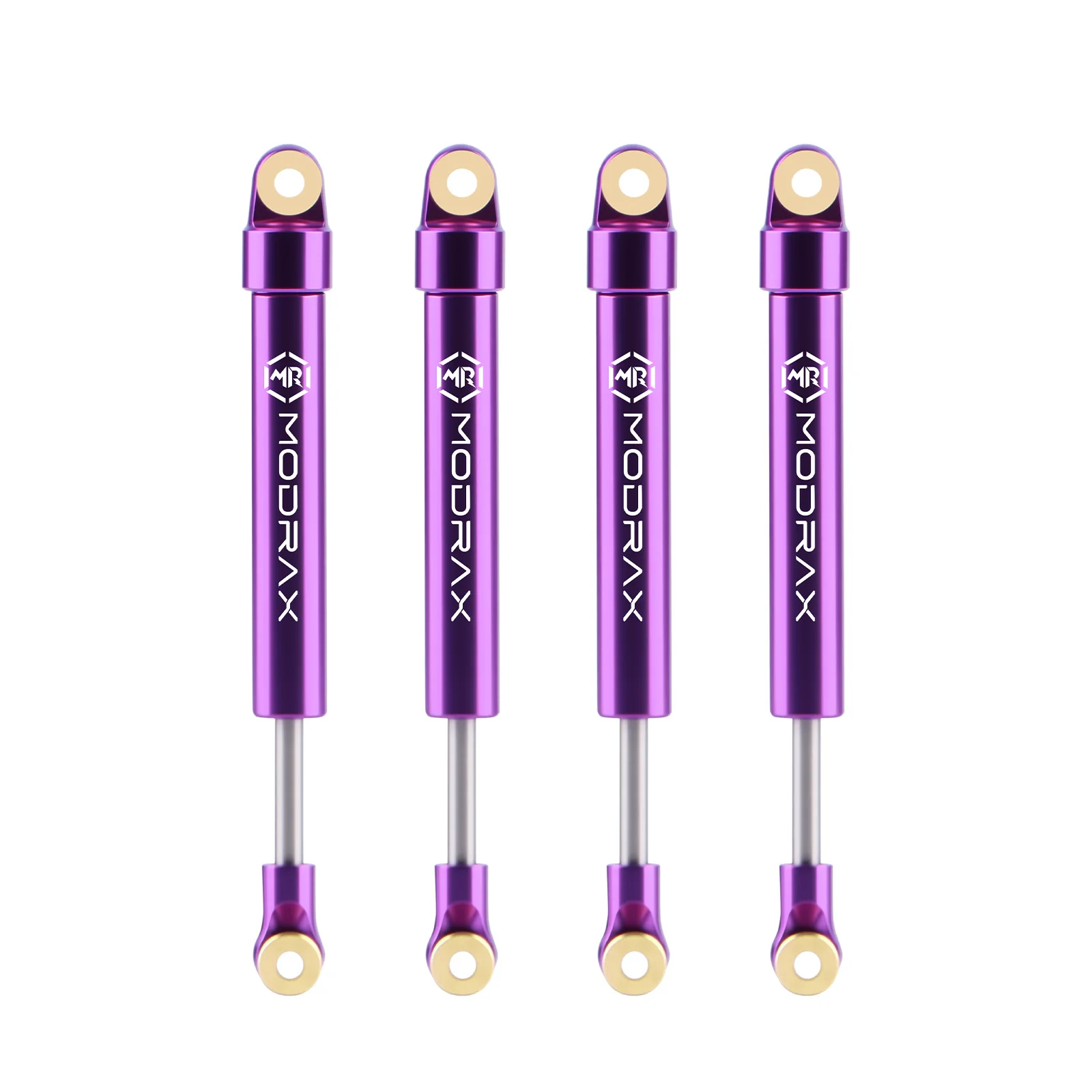 ModRax 50mm Ultra-thin Shock Absorber Aluminum Micro Dampers Adjustable Inner Spring Shocks for 1/24 RC Crawler Axial SCX24 AX24