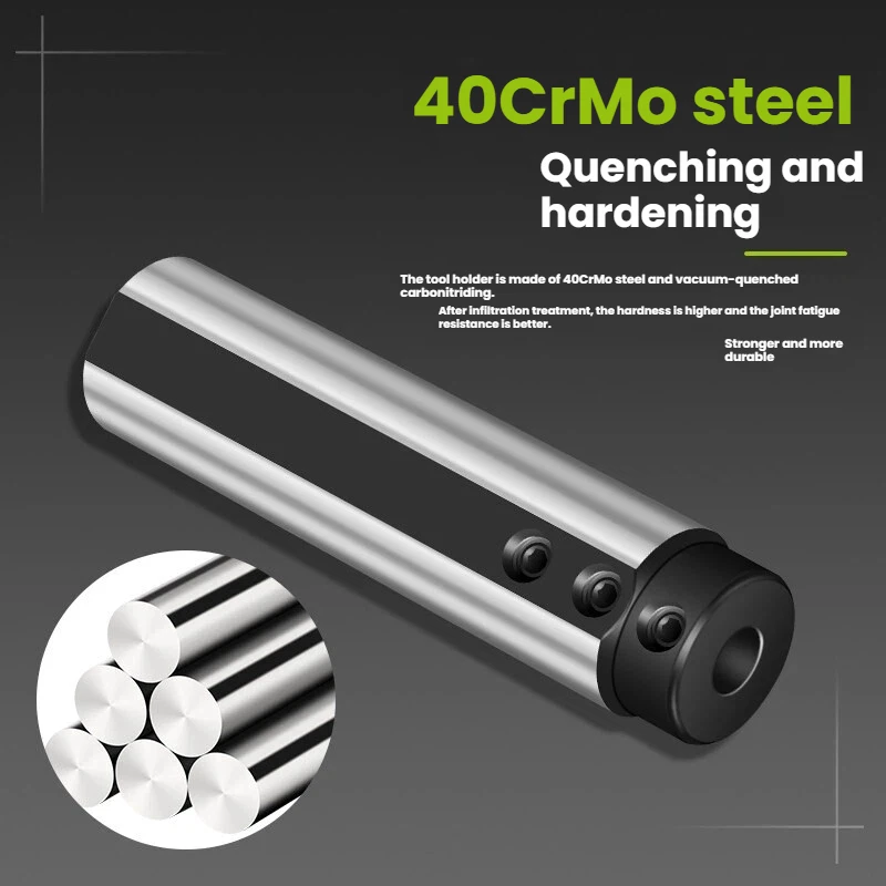 SHB12 SHB16 SHB20 SHB25 Reduction Tool Holder Small Diameter Boring Bar Sleeve CNC Lathe Micro Internal Boring Tool Sleeve, Clam - view 4