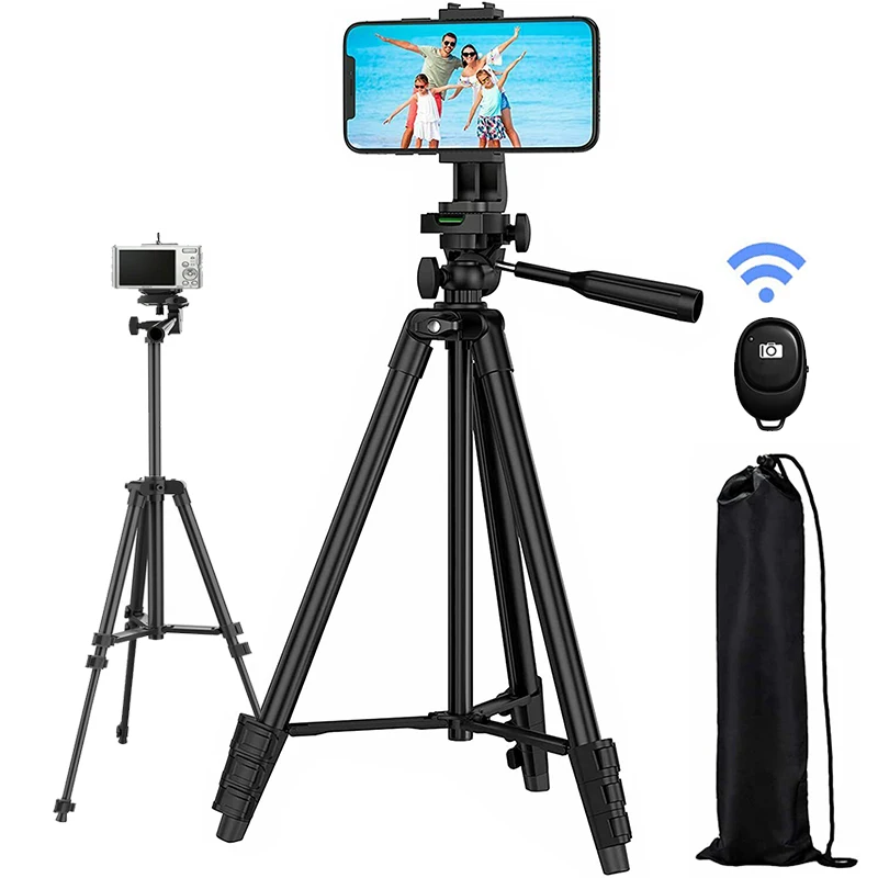 

Flexible Phone Tripod Aluminum Stand Camera Tripod Cell Phone Mount Holder Wireless Remote for Live Vlogging Video Recording