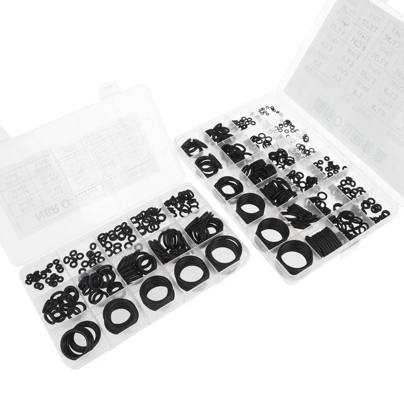 1Box O-ring Rubber NBR Seal Assortment Washer Gasket O Ring Kit Repair Faucet Pipe Car Plumbing Pneumatic Accessory Tool Set