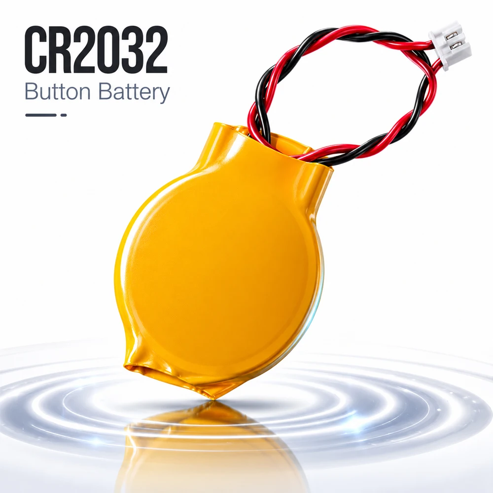 

CR2032 3V 220mAh Battery with Wire 2Pin Plug Long Lasting CMOS BIOS Backup Battery for RC Toys Computer Motherboard 20/100pcs