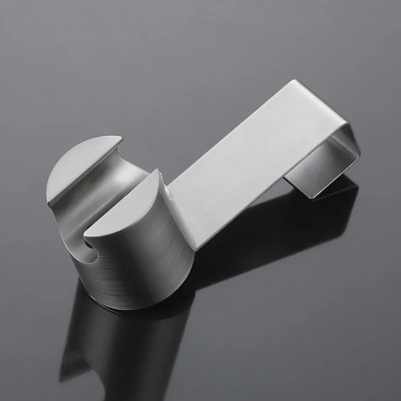 Hook For Handheld Shower Wand For Bidet Sprayer Toilet Stainless Steel Shattaf Bracket Brushed Nickel Coating Holde Free Nail