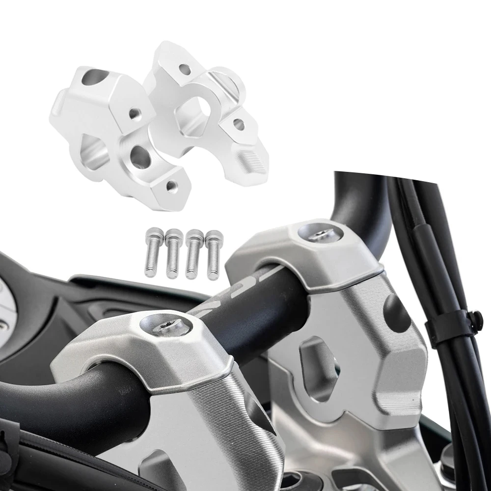 

For BMW R 1300 GS R1300GS 2024 Motorcycle Accessories Handlebar Riser Heightening Clamp Mount Handle Bar Extend Adapter Drag