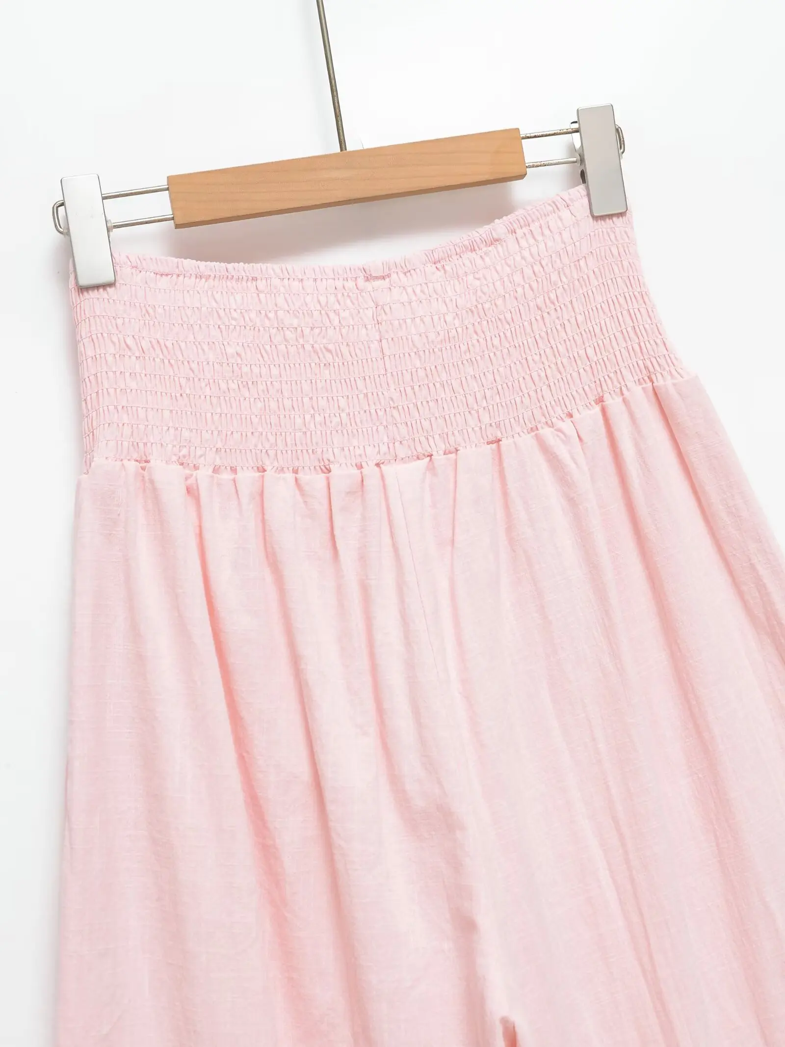 Nlzgmsj 2026 Sommer Damen Freizeit-Set in Pink mit O-Ausschnitt und Fledermausärmeln, modische gesmokte Taille, weite Haremshose, Alltags-Outfit – Detail 13