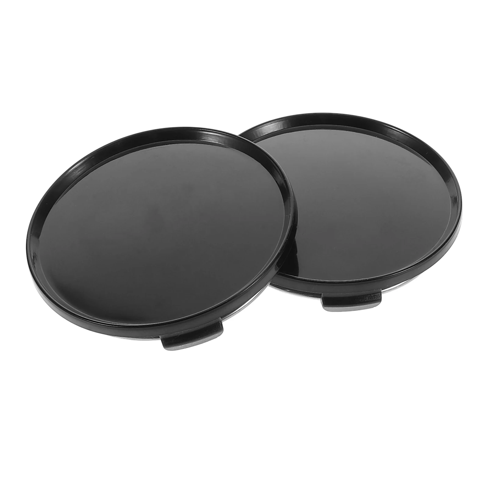 

2Pcs Wheel Center Hubcaps Black Blank Caps 63mm Replacement Car Wheel Rim Covers Universal for Tuning Modification