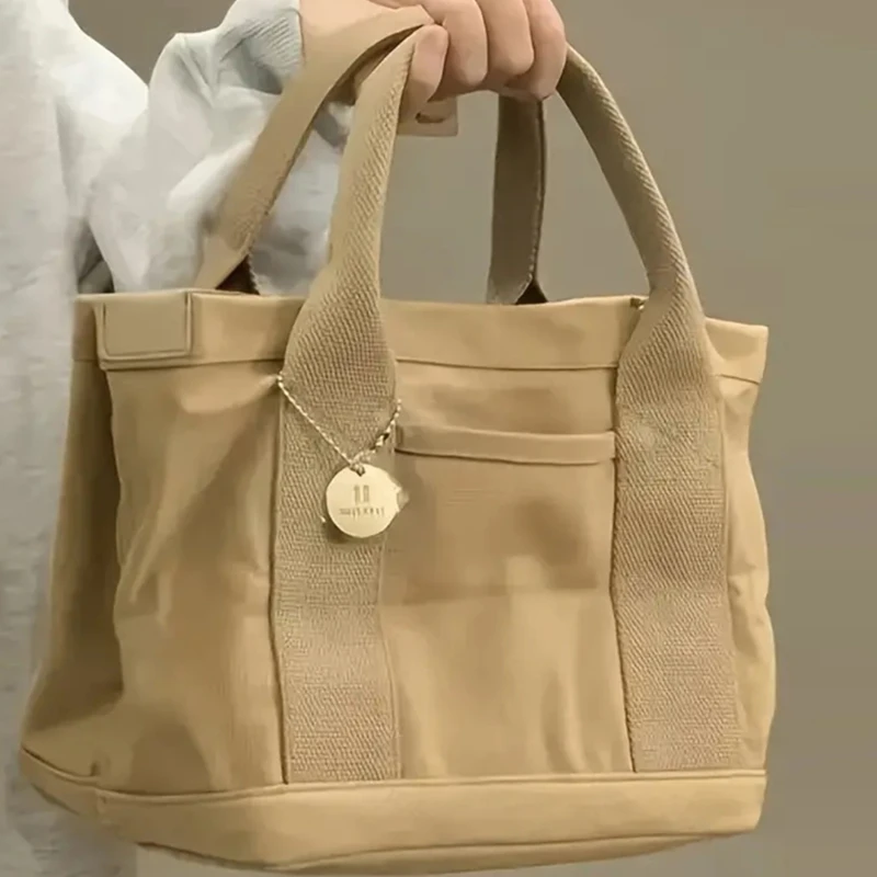 Large Portable Lunch Bag Thermal Insulated Lunch Box Tote Cooler Handbag Bento Pouch Dinner Container School Food Storage Bags image 2