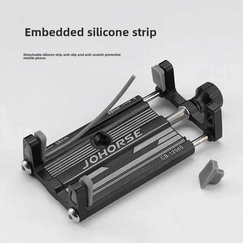 Portable Road Bike Phone Holder Takeaway Navigation Stand, Anti-static Convenient and Practical for Work Easy To Use Accessories