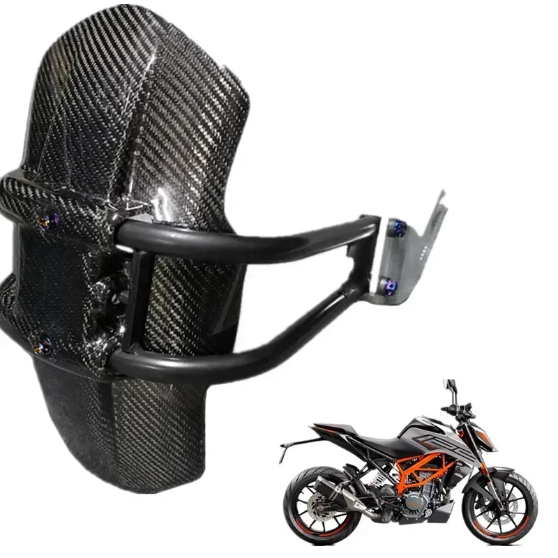 FOR KTM DUKE 125 200 390 690 RC390 Integr Motorbike  Accessories Carbon Fiber Rear Tire Fender