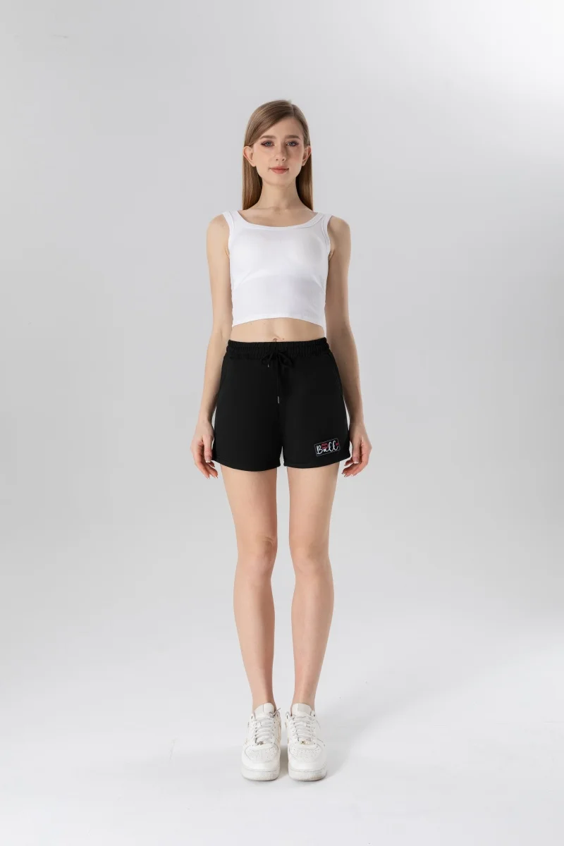 

2025 Summer New Cotton Printed Loose Fashion Trendy Loose Sports Shorts for Women's Cycling Shorts