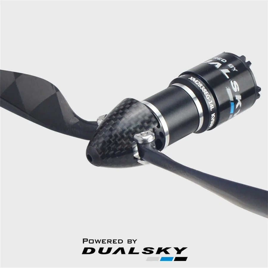 DUALSKY importowane GM składane śmigło pokrywa 30MM fairing średnica wału 3mm/4mm/5mm/6mm dla szybowca F5K F5J P5B Spinner