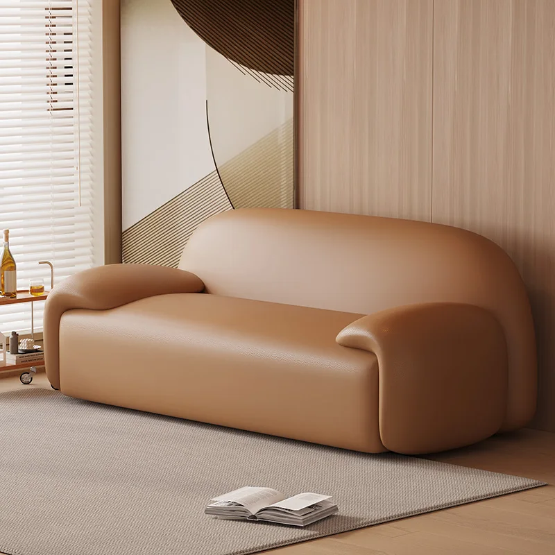 

Cream Wind Living Room Small Sofa Minimalist Modern L Shaped Cloud Sectional Sofa Luxury Furniture For Living Room Three Seat