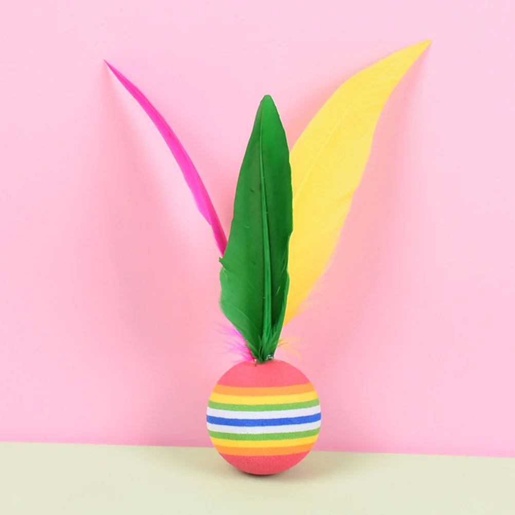 

6pcs Badminton For -Resistant High-Elastic Outdoor Children Plaything Funny Practice Court Yard Activity Replacement