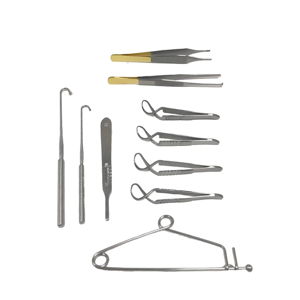 Veterinary Surgery Kit Pet Vet Small Animal Soft Tissue  Surgical Instruments Set