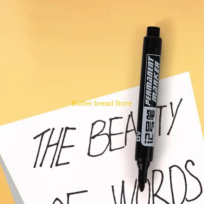 W89C 비 수신 불가능한 마커 브러시 펜 드로잉 펜 아트 용품 디자이너 페인트 펜 10x