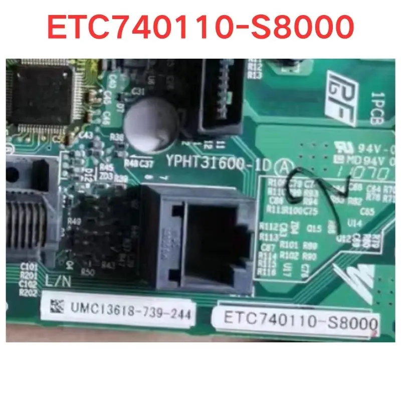 Used ETC740110-S8000 motherboard Functional test OK