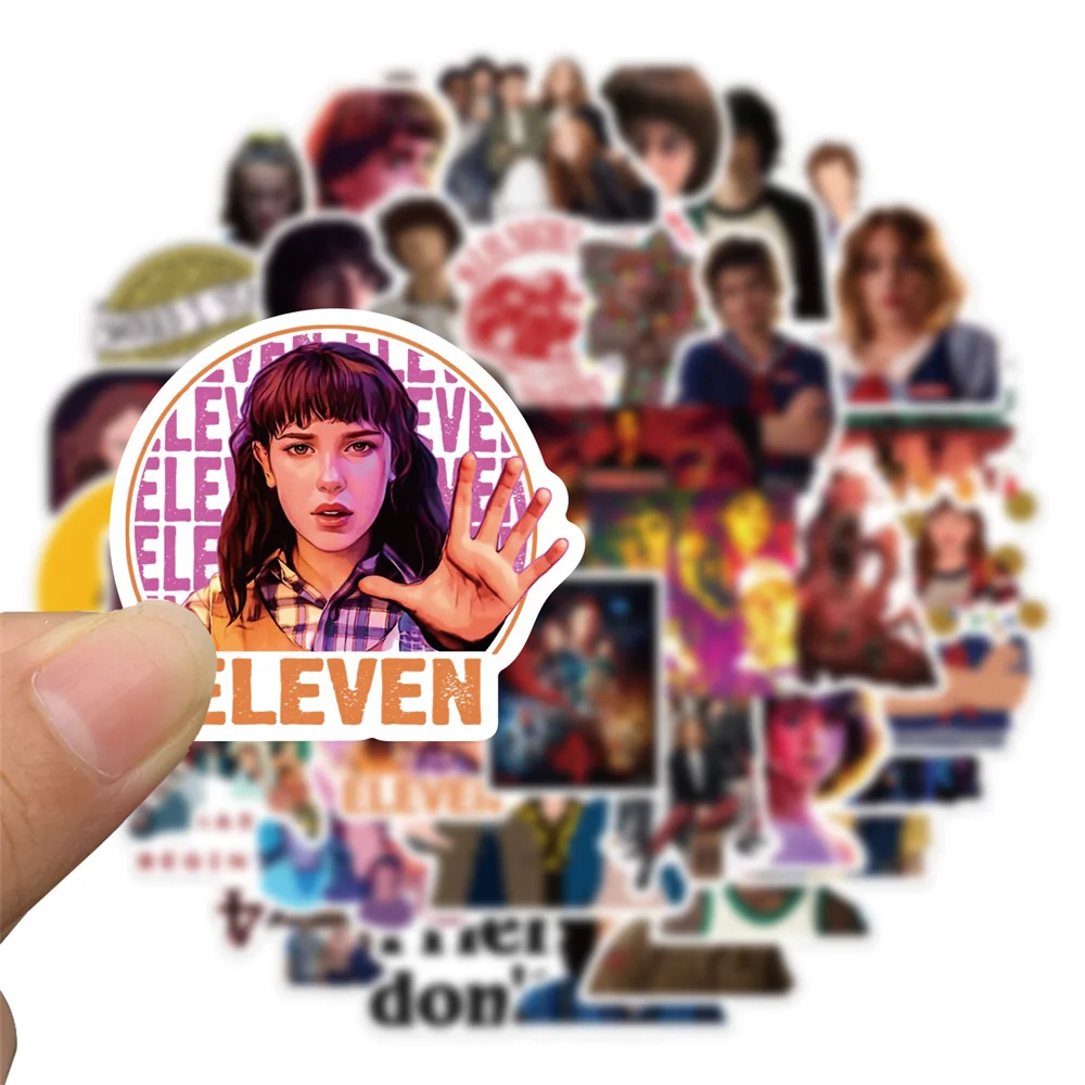 50PCS TV Series Stranger Things 4 New Character Personality Graffiti Stickers Suitable For Luggage Laptops iPad Skateboard Lapto