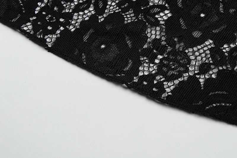 Moda feminina sexy midi vestido de renda sem alças alças espaguete sem costas divisão bodycon festa clubwear casual streetwear robe