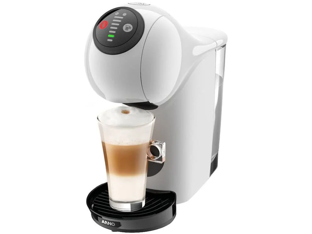 Cafeteira Expresso Arno Nescafé Dolce Gusto Genio S Basic de Cápsula 15 Bar Branco - 220V