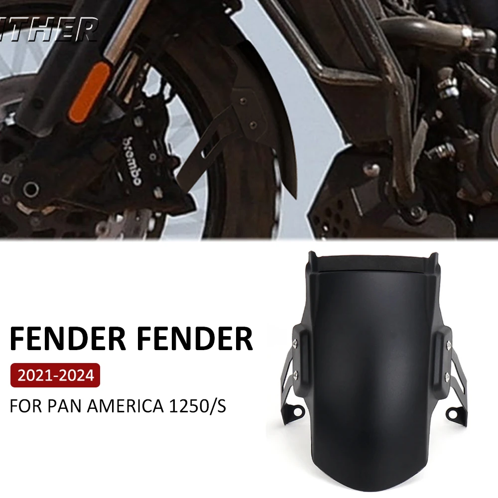 

Motorcycle Mudguards Front Fender Splash Guard Extension For Pan America 1250 Special PAN AMERICA 1250 S PA1250 2021-2024