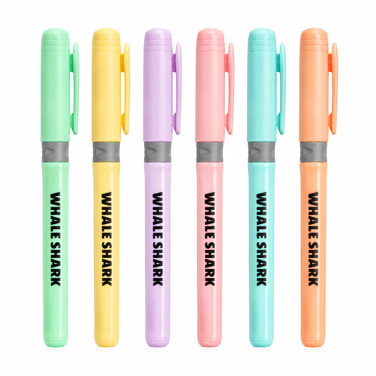 5PCS Pastel Highlighters Set Soft Chisel Tip Markers for School Study Notes Journaling Planner Office Stationery
