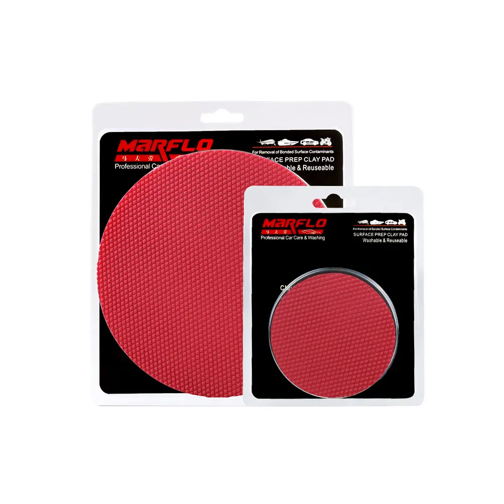 MARFLO King Grade Car Clean Magic Clay Pad Auto Cleaning Polishing Sponge Pad Wax Applicator Paint Repair Auto Skin