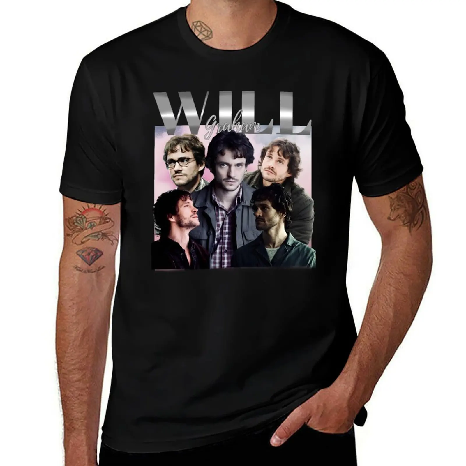 

Retro Revival: Will Graham Graphic Tees and Vintage Vibe Stickers T-Shirt Aesthetic clothing shirts men graphic