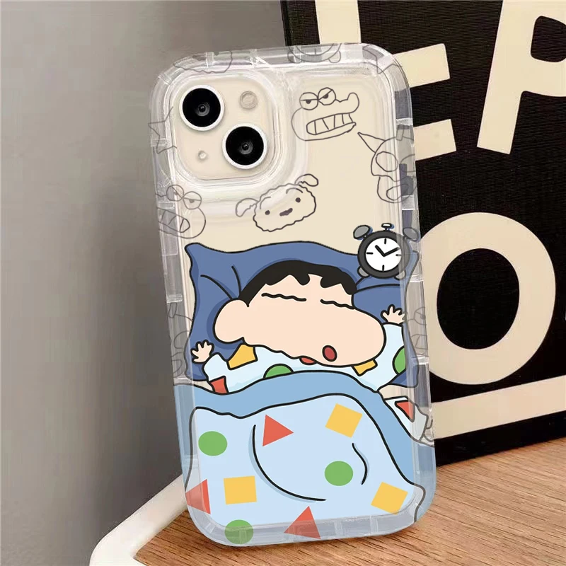 Animazione C-Crayon S-ShinChan Custodia per Samsung Galaxy A05 A05S A53 A34 A24 A14 A13 A23 A33 A73 A32 A52 A52S A72 Cover posteriore morbida