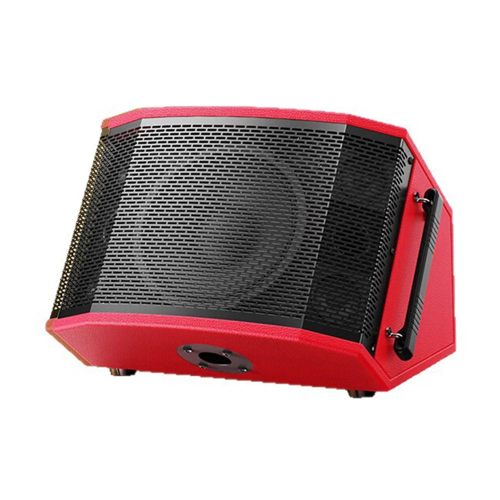 160W Portable Rechargeable Guitar Amplifier 7‑Speaker Musical Instrument Amp For Outdoor Street Live Performance