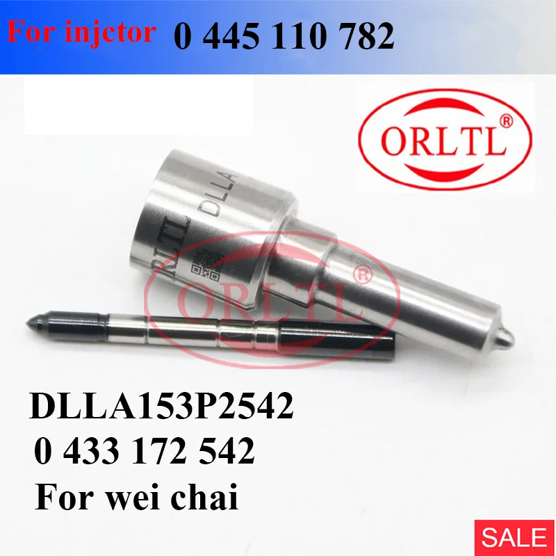 

Diesel Common Rail Injector Nozzle DLLA153P2542 0 433 172 542 DLLA 153P 2542 0433172542 for 0445110782 0 445 110 782