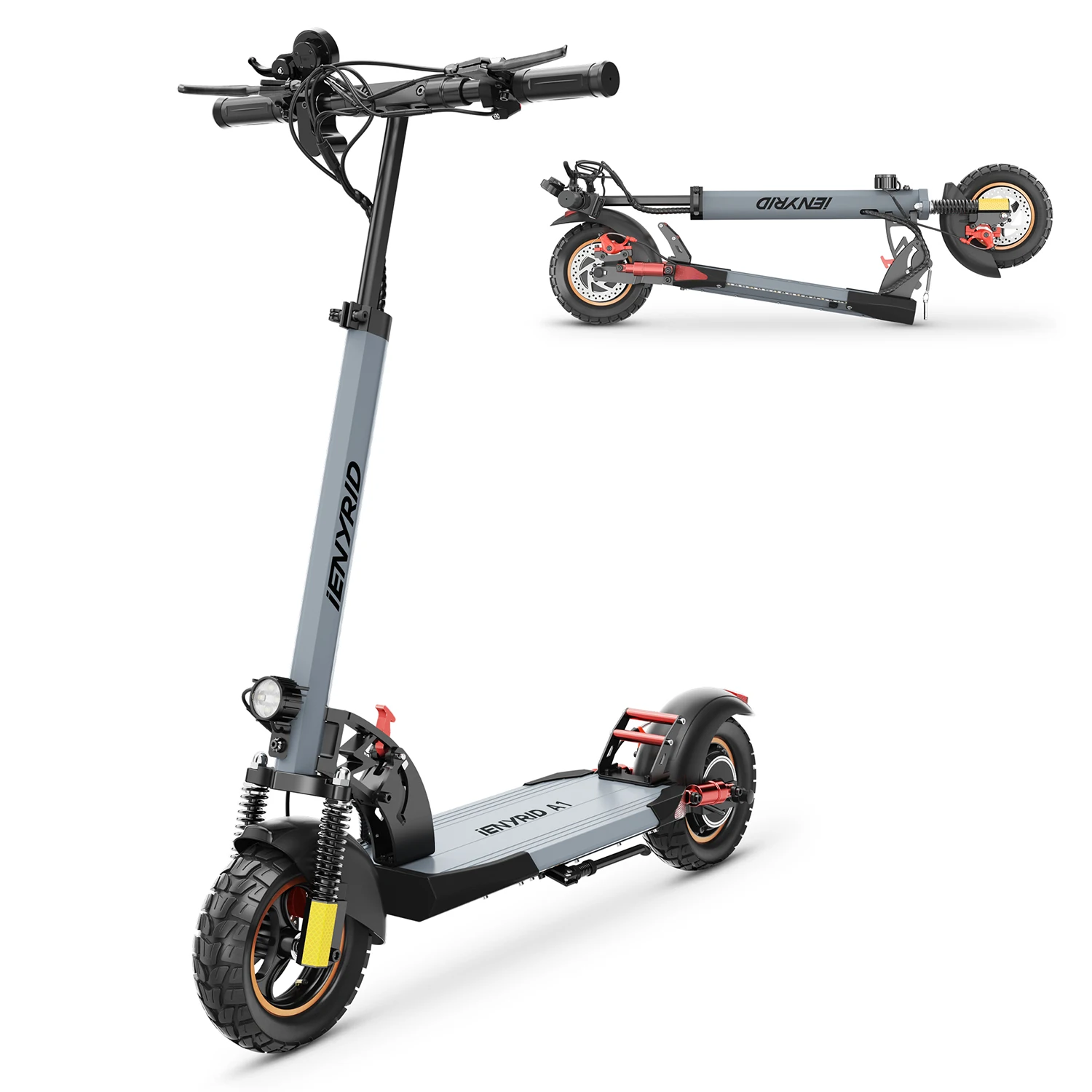 iENYRID A1 elektrische scooter, 800 W krachtige motor, maximale snelheid 45 km, maximale kilometerstand 20-30 km, nieuwe stadsmobiliteit, e-scooter, levering van 3-7 dagen - afbeelding 2