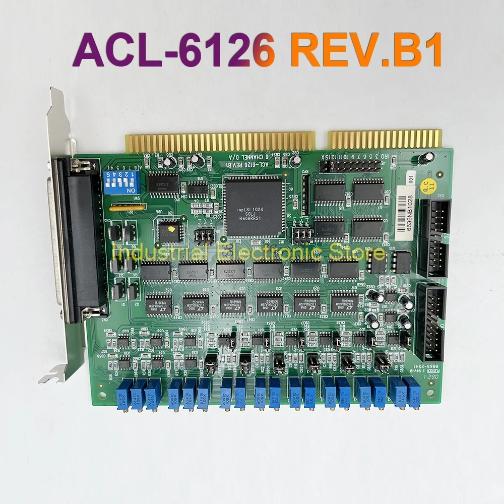 For ADLINK B1 6-channel 12 Bit Analog Output Card ACL-6126 ACL-6126 REV.B1