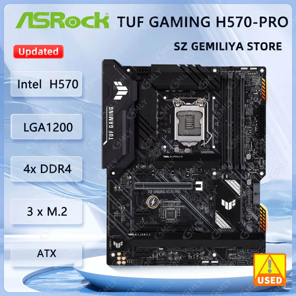 Asus TUF GAMING H570-PRO Motherboard intel H570 LGA1200 DDR4 M.2